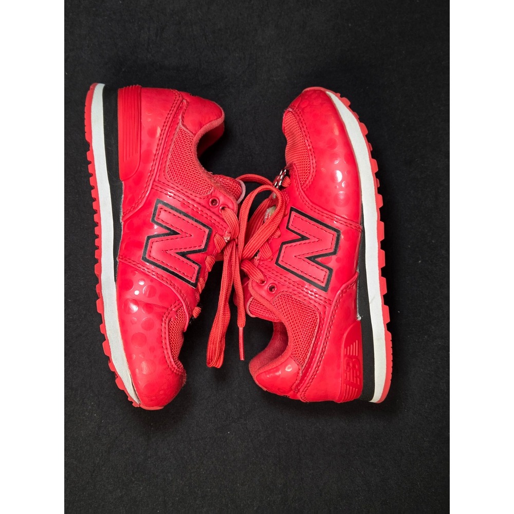 New Balance 574 Minnie‎ Mouse Disney Red Polka Dot Kids Shoes PC574M1 Size 12.5c